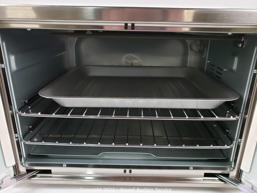 Sound Auction Service - Auction: 12/15/22 SAS Black Friday Online Auction  ITEM: Oster French Door Convection Toaster Oven