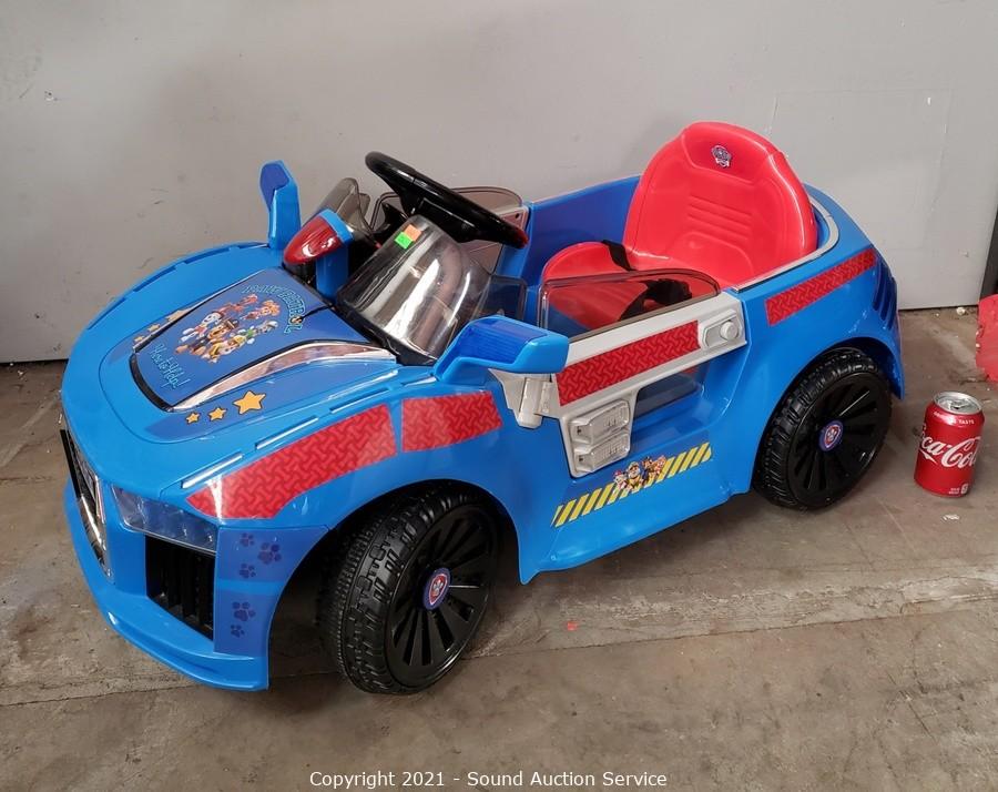 paw patrol e cruiser 6v charger