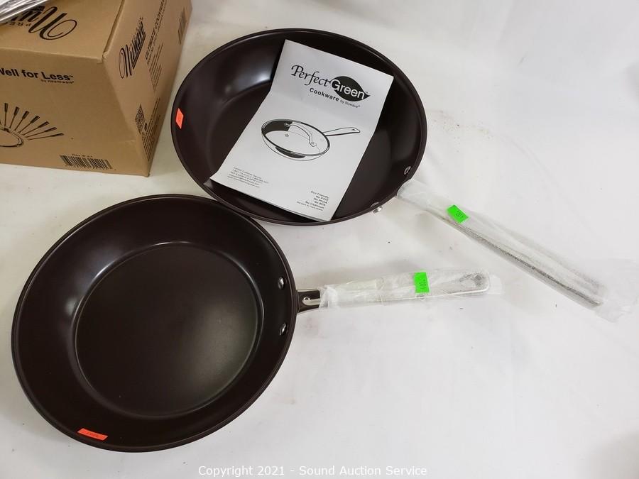 Sound Auction Service - Auction: 08/04/21 Paulsen, Cacuzzi & Others Online  Auction ITEM: NuWave Induction Cookware Set & Green Pan Skillets