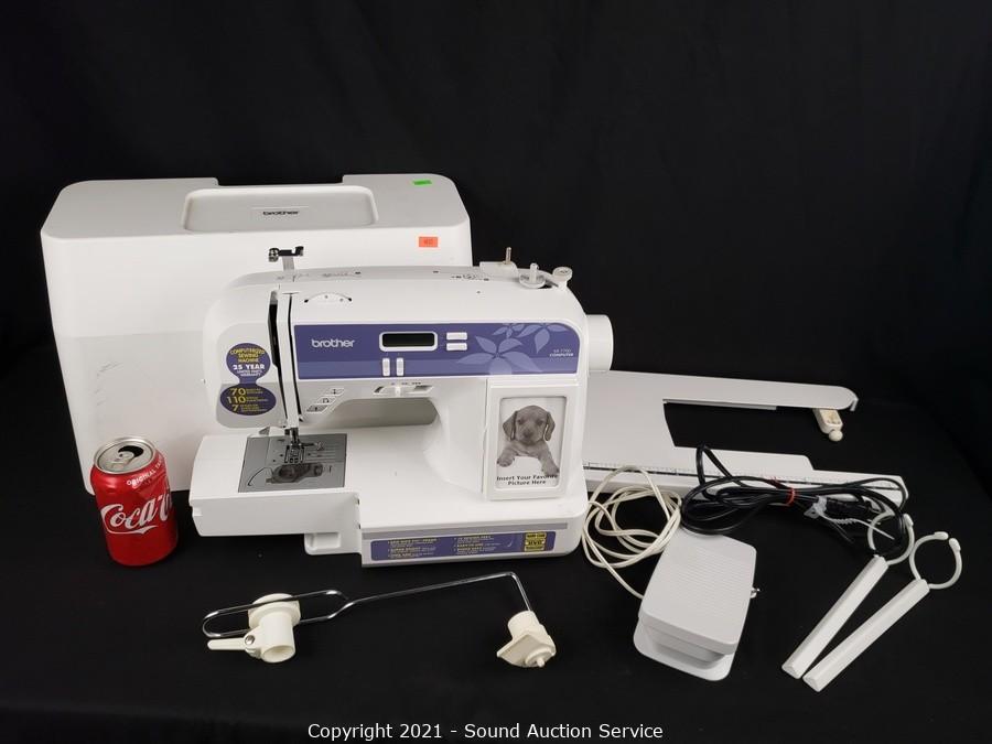 Brother sewing machine XR-46 with pedal power supply user manual