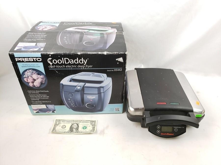 Sold at Auction: Presto Cool Daddy Deep Fryer