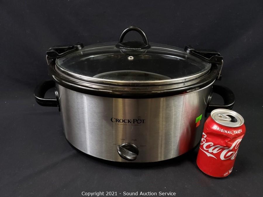 Sound Auction Service - Auction: 9/07/17 Anderson Estate Auction Pt.1 ITEM: 2QT  Crock Pot Slow Cooker & Tranquility Fountain