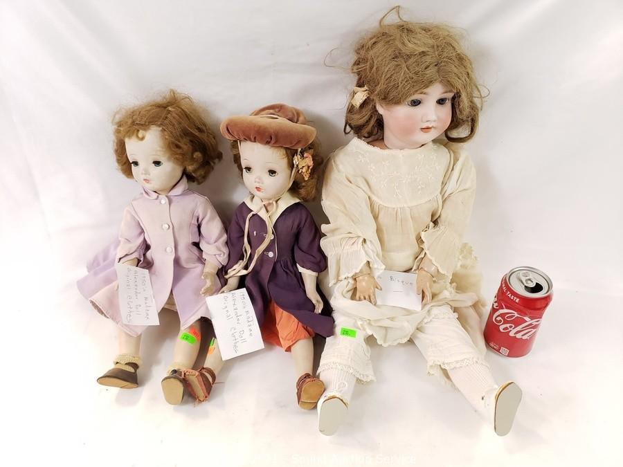 Bisque Dolls for Sale at Online Auction