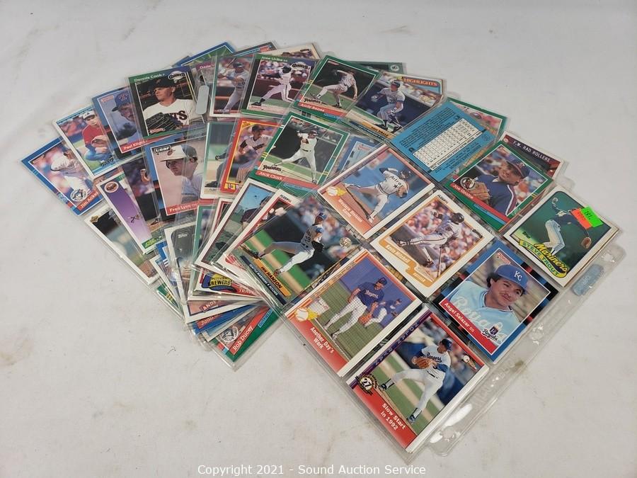 Sound Auction Service - Auction: 11/01/21 King, Morales & Other Online  Auction ITEM: Various Vintage 1990's Baseball Cards