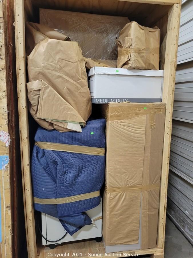 Sound Auction Service Auction 11/12/21 Storage Vault Auction 8 Lots, 7 Vaults ITEM Vault 3