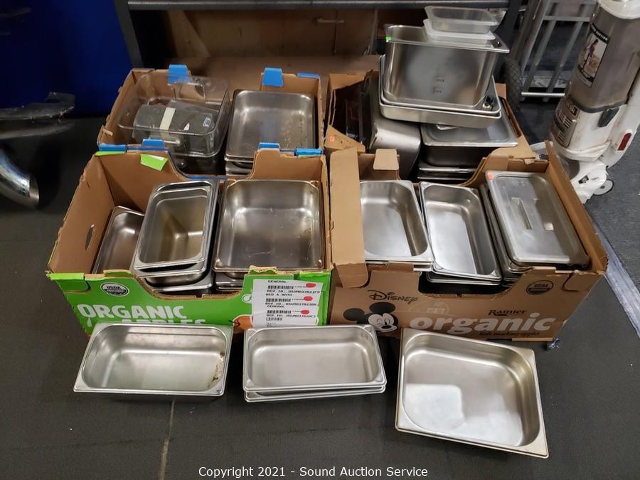 Sound Auction Service - Auction: 08/04/21 Paulsen, Cacuzzi & Others Online  Auction ITEM: NuWave Induction Cookware Set & Green Pan Skillets