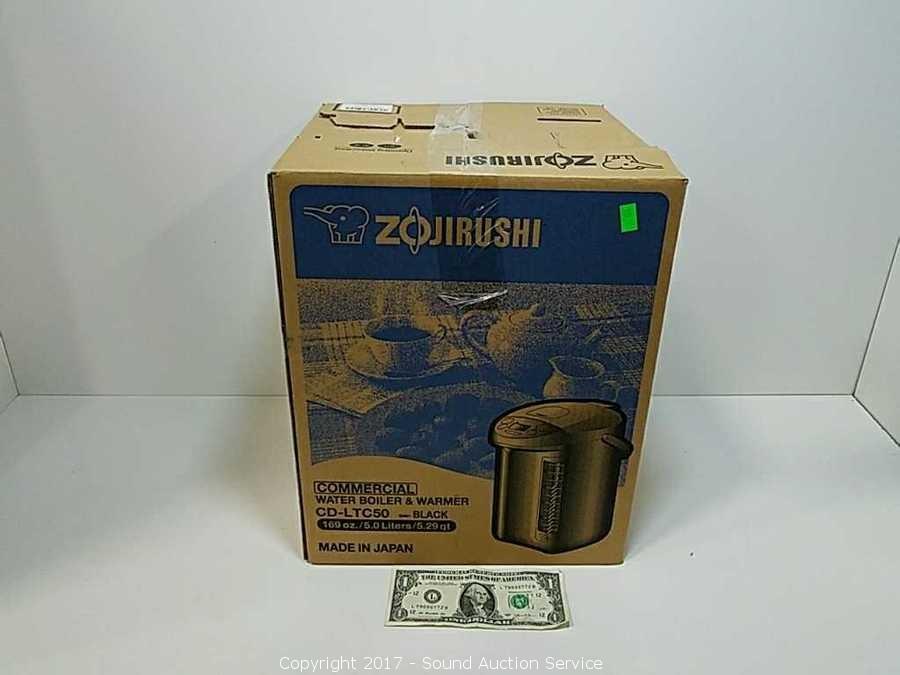 Zojirushi Black 5 Liter Commercial Water Boiler and Warmer