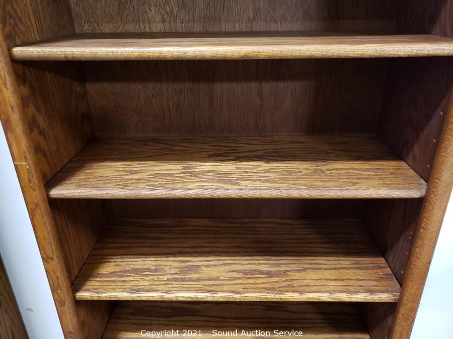 Sound Auction Service - Auction: Tolleson Fine Art & Estate Auction ITEM:  Metal Gorilla Shelving Unit w/5 Shelves