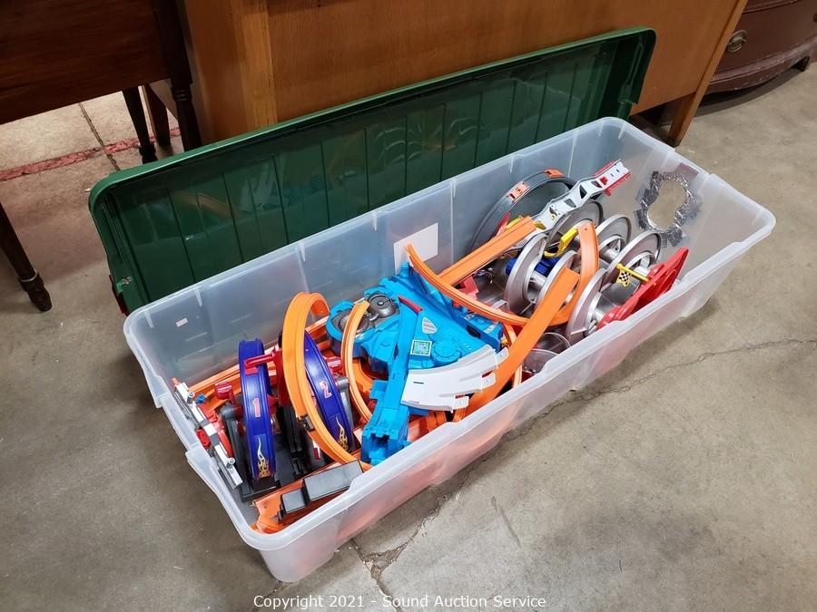 Hot wheels hot sale track storage