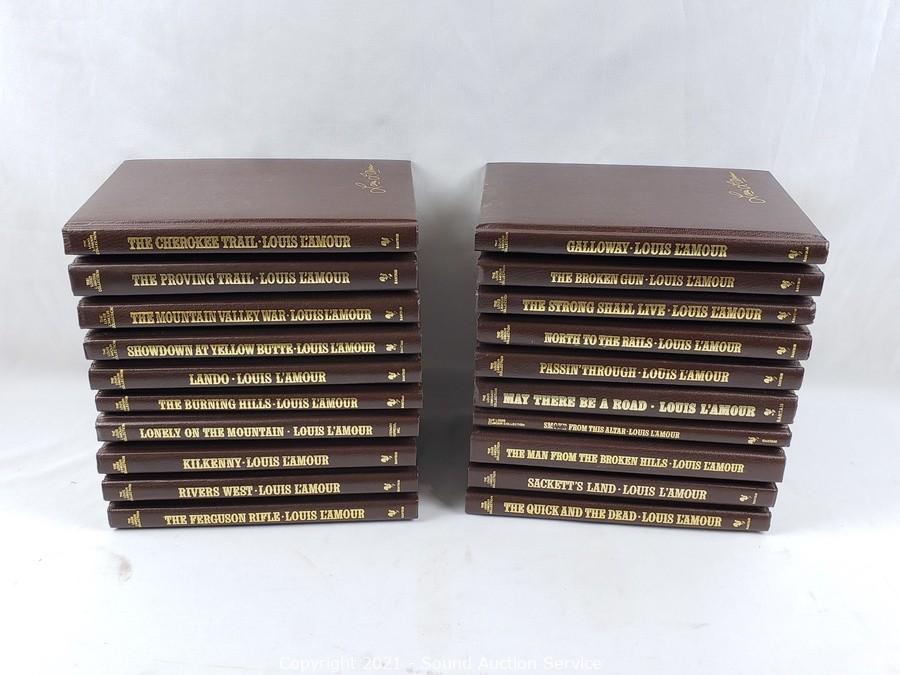 Sound Auction Service - Auction: 06/25/20 Weaver, Brown & Others Multi  Consignment Auction ITEM: Collection of Louis L'Amour Western Books & VHS