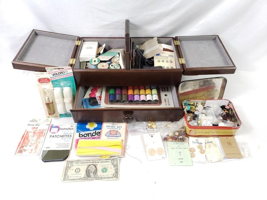 Vintage Sewing Kit, Vintage, Sewing Kit, Collectables