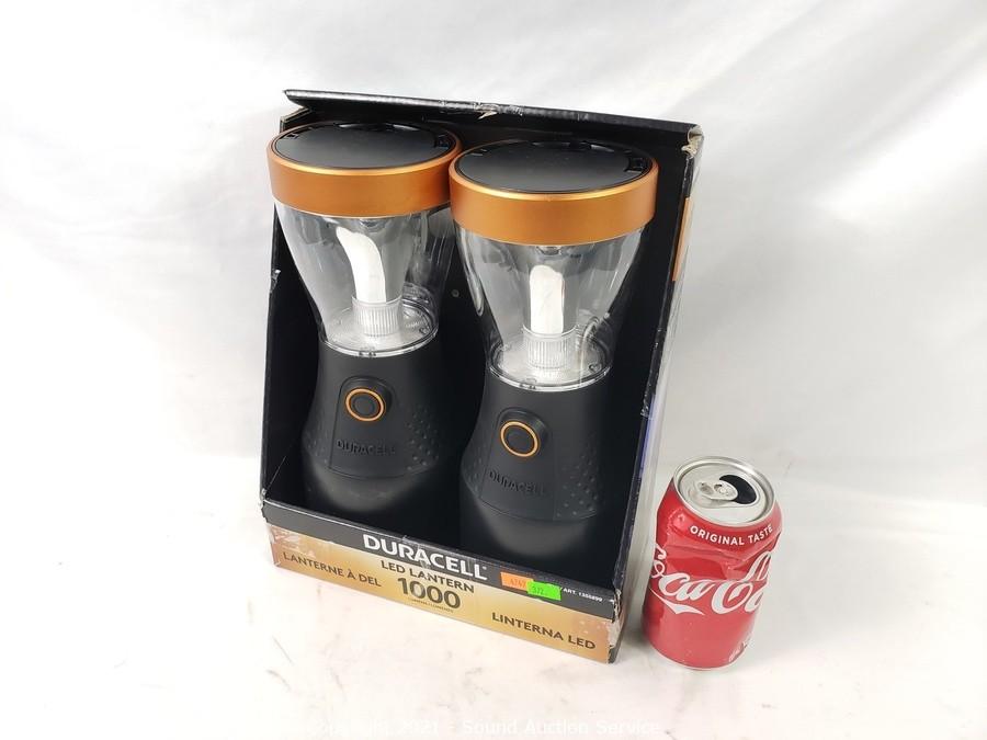 Duracell Led Lantern 1000 - Two Pack - Bunting Online Auctions