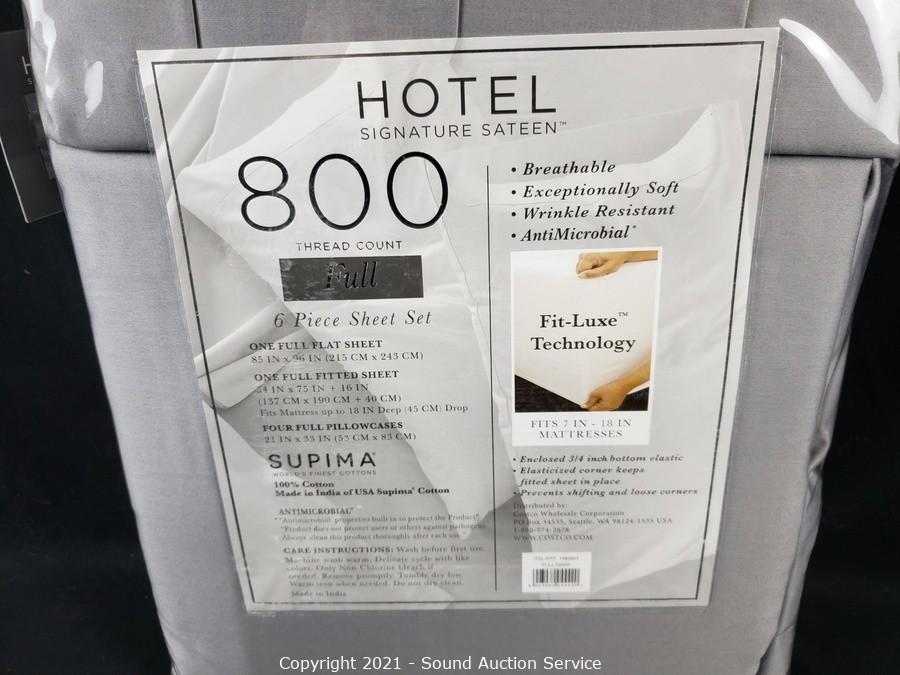 Hotel Signature Sateen - Supima Cotton 6-piece Sheet Set