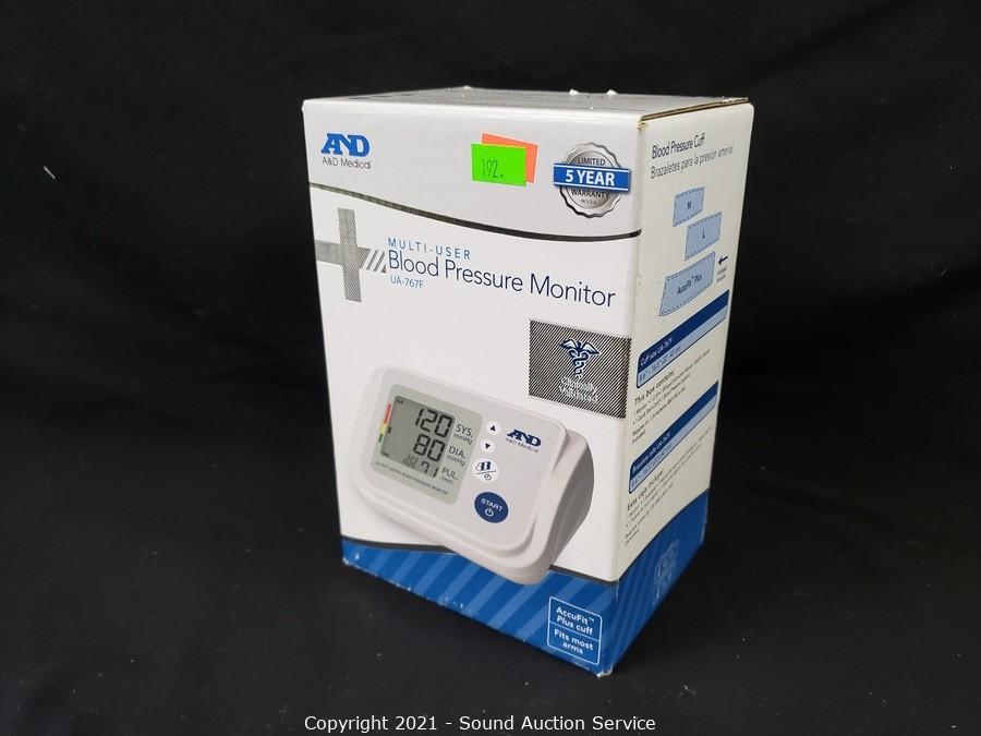 Sound Auction Service - Auction: 01/22/22 1st Auction of the New Year,  Happy 2022! ITEM: A&D Medical Digital Blood Pressure Monitor