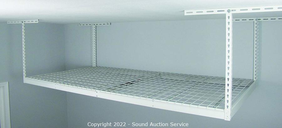 SafeRacks 4ft x 8ft Overhead Garage Storage Rack for Home Garage