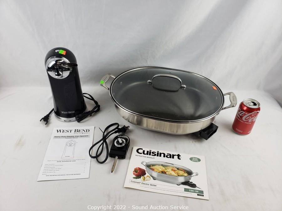 Cuisinart Electric Skillet NEW In Box - Sherwood Auctions