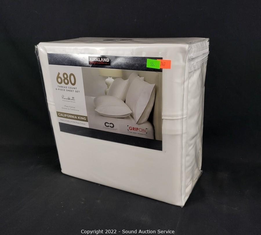 Kirkland Signature 680 Thread Count Sheet Set