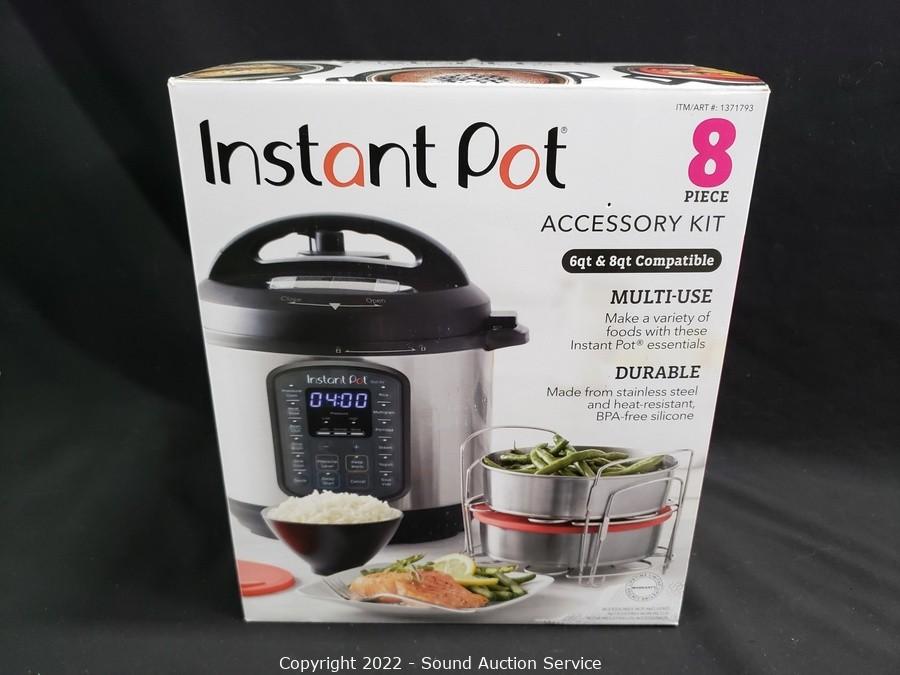 Sound Auction Service - Auction: 02/17/22 Sommer, McBee & Others Online  Auction ITEM: 8pc Instant Pot Accessories Kit