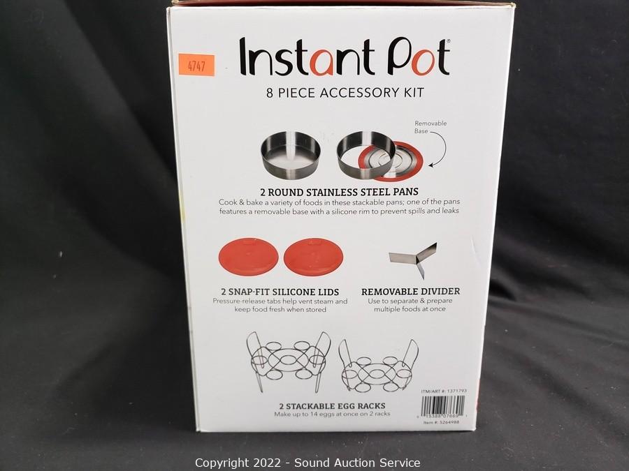 Sound Auction Service - Auction: 02/17/22 Sommer, McBee & Others Online  Auction ITEM: 8pc Instant Pot Accessories Kit