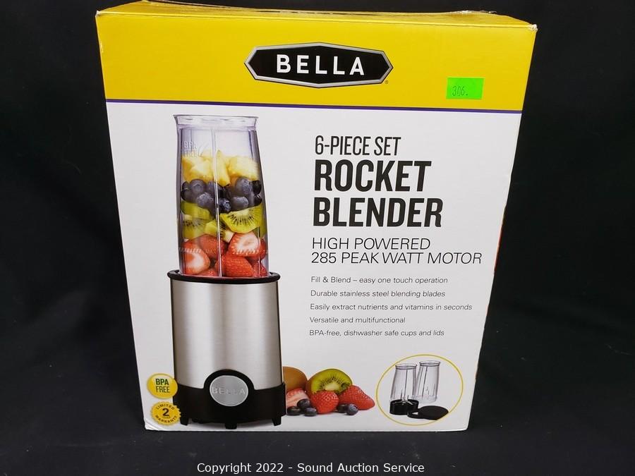Bella 6-Piece Rocket Blender
