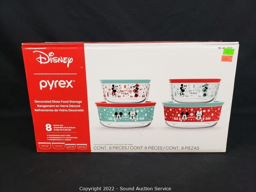 Sound Auction Service - Auction: 02/09/22 Swarovski, Fine Jewelry, Tools &  More Online Auction ITEM: 8pc Pyrex Star Wars Glass Storage Containers