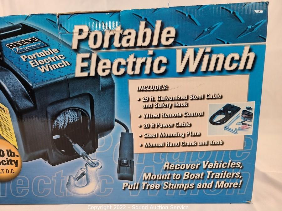 Reese Towpower® Portable Electric Winch 