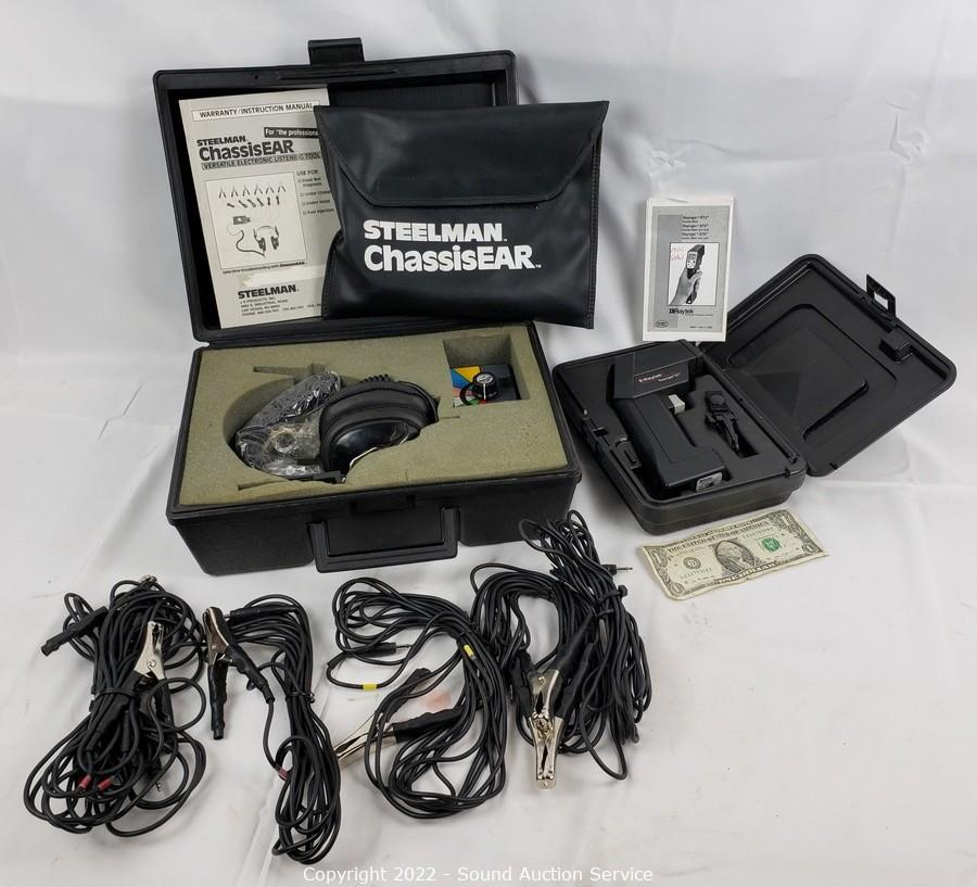 Sound Auction Service - Auction: 03/31/22 Household Goods, Antiques,  Collectibles Online Auction ITEM: Raytek Laser Thermometer & Steelman  Chassis Ear