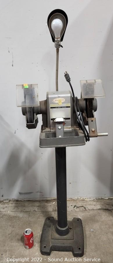 Sound Auction Service - Auction: 03/31/22 Household Goods, Antiques,  Collectibles Online Auction ITEM: Sears 1HP 8 Bench Grinder w/Steel Stand