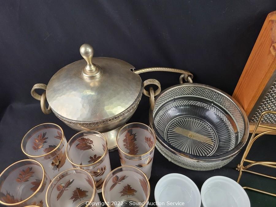 Sound Auction Service - Auction: 03/31/22 Antique Furniture, Artwork, Tools  & More Online Auction ITEM: 5ct Princess House Stainless Cookware w/Lids