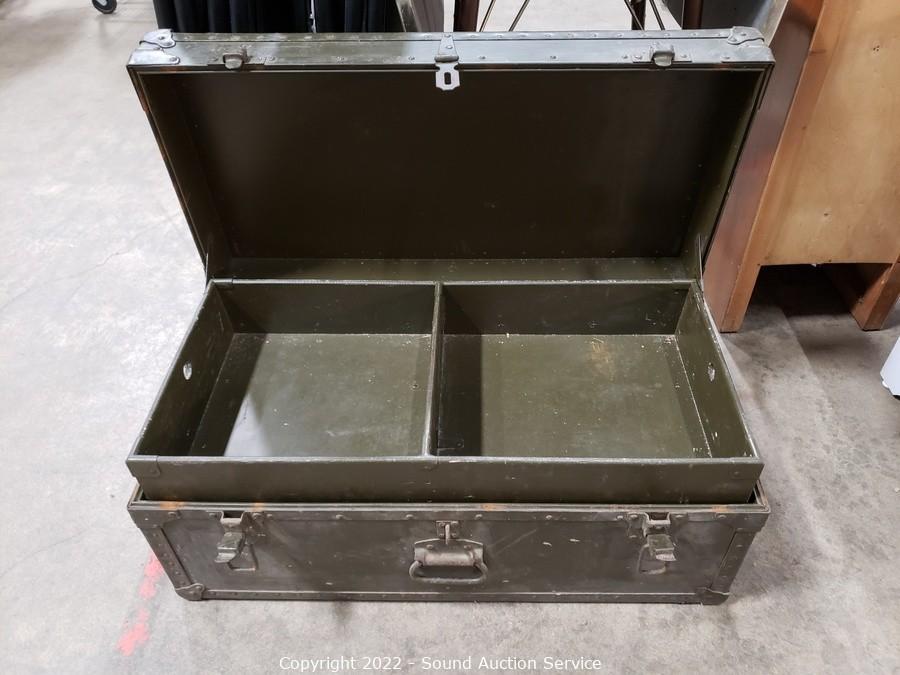 Sold at Auction: Army Foot Locker