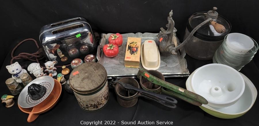 Sold at Auction: Lot of Vintage Kitchen Utensils