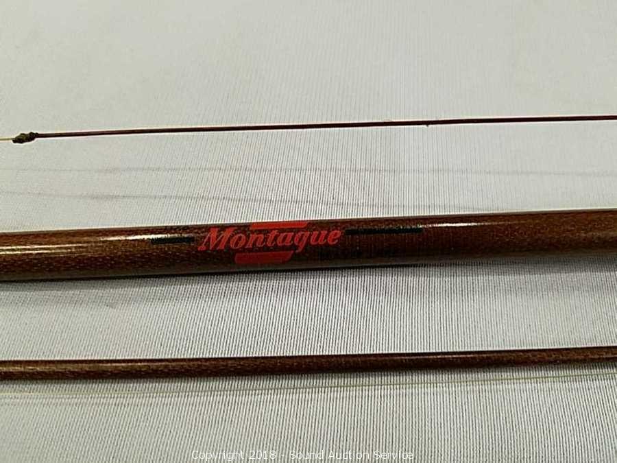 Sound Auction Service - Auction: 1/30/18 Fishing, Hunting & Antique's  Auction ITEM: 8.5ft Montague Fly Fishing Rod w/Reel