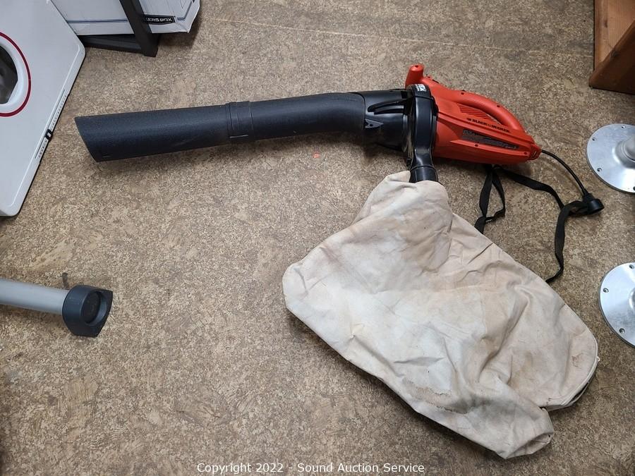 Black & Decker Vac N' Mulch Blower Vacuum Vortex Vacuum System - Bunting  Online Auctions