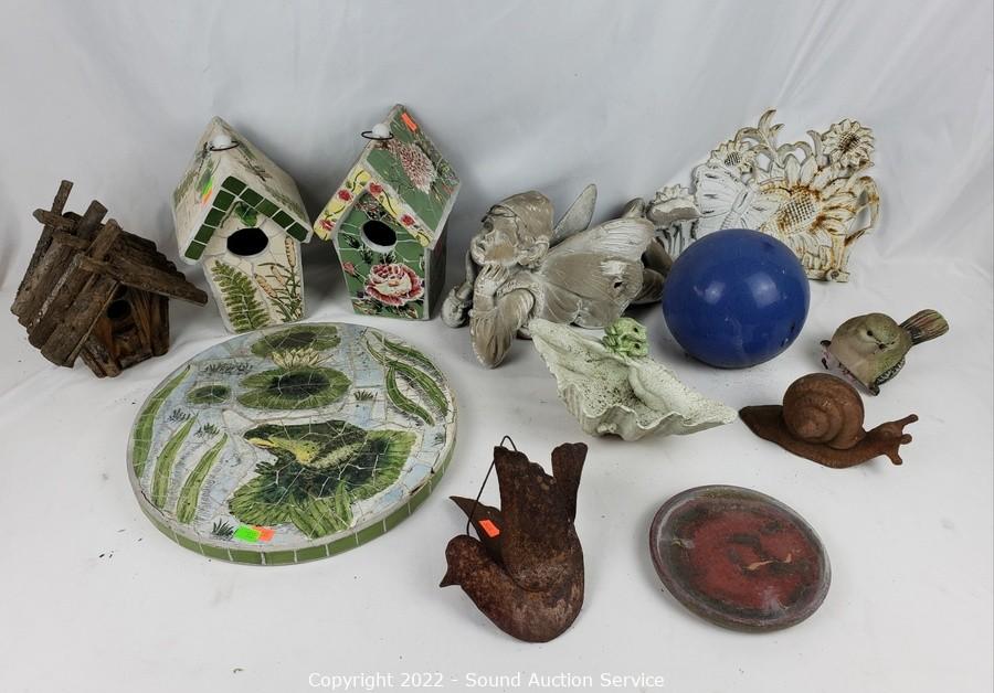 Sound Auction Service - Auction: 5/04/22 Yard Art, Garden