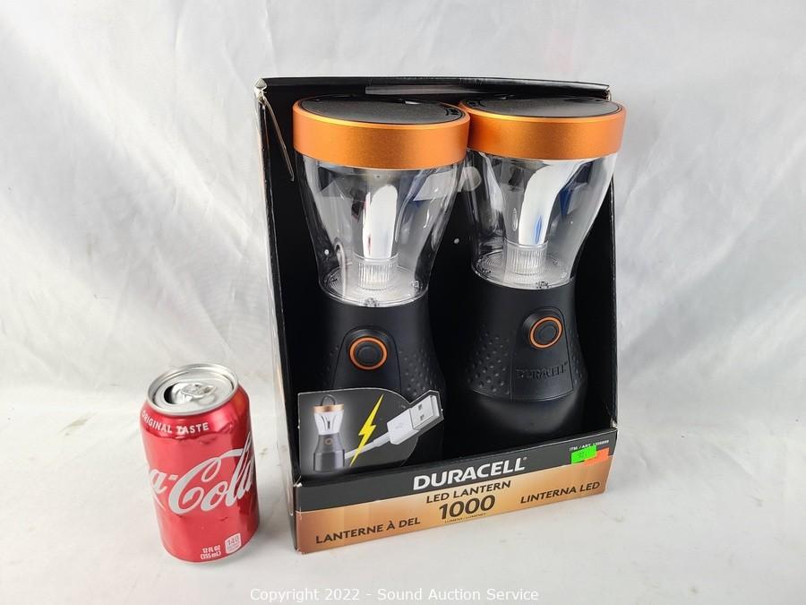 Duracell pack of 2 LED lantern 1000 - Lil Dusty Online Auctions - All  Estate Services, LLC