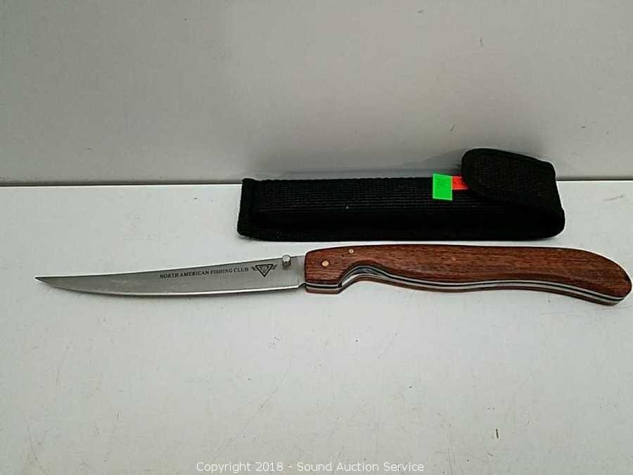 CUTCO THE FISHERMAN'S Solution Fish Fillet Knife With Sheath Fishing Usa  #5720 $50.95 - PicClick