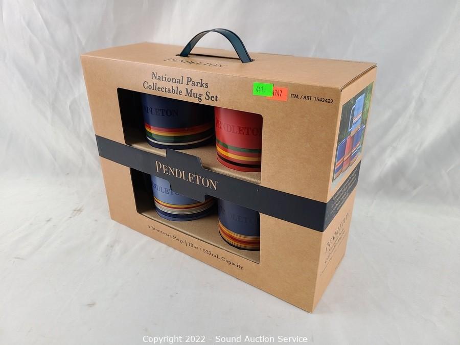 Pendleton National Parks Collectible Mug 18 oz - Set of 4 for sale