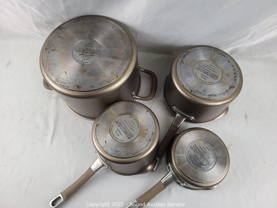 Sold at Auction: Circulon Pots & Pans