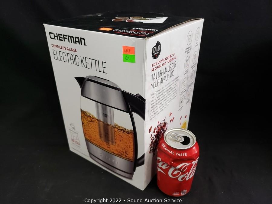 Sound Auction Service - Auction: 06/25/20 Weaver, Brown & Others Multi  Consignment Auction ITEM: Mueller Electric Kettle & Chefman Waffle Maker