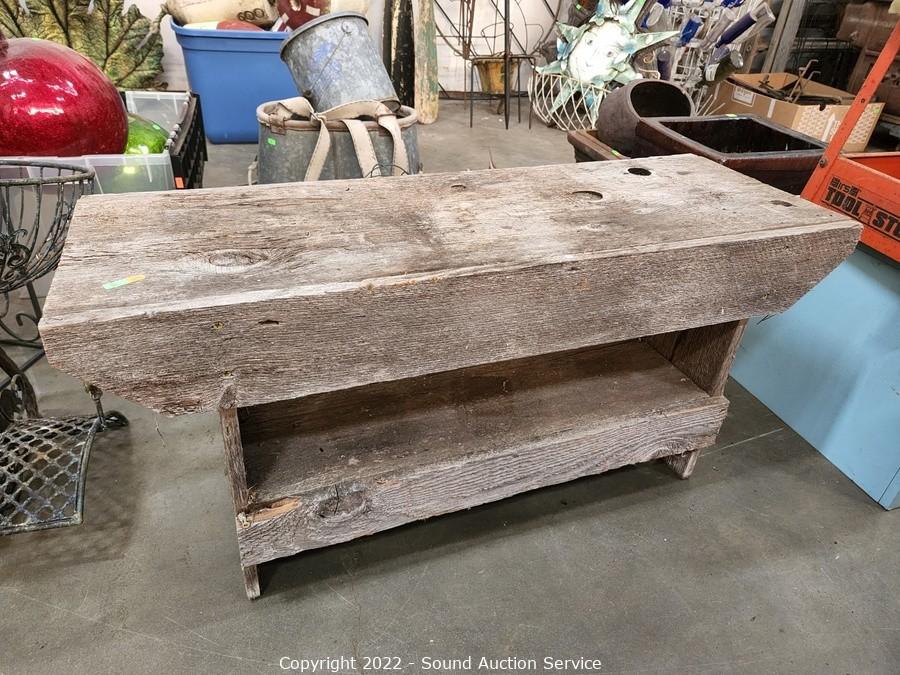 05/26/22 Rustic Yard Art, Furniture, Collectibles Online Auction