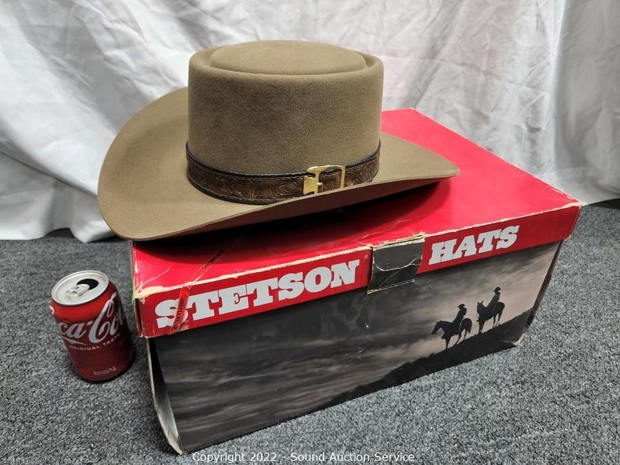 ハット30s ! Vintage stetson western hat 1/4 58 - ハット