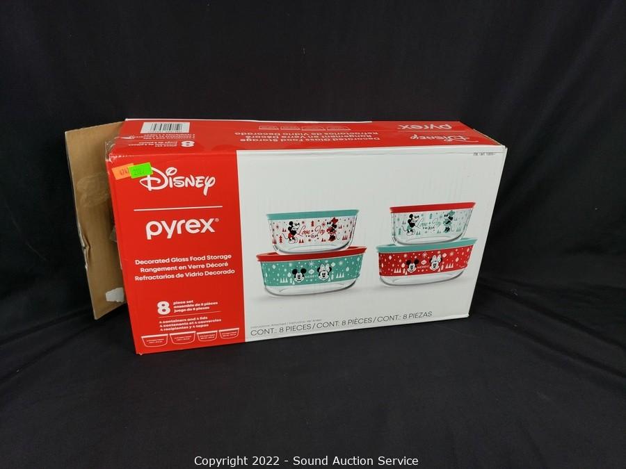 Sound Auction Service - Auction: 02/09/22 Swarovski, Fine Jewelry, Tools &  More Online Auction ITEM: 8pc Pyrex Star Wars Glass Storage Containers