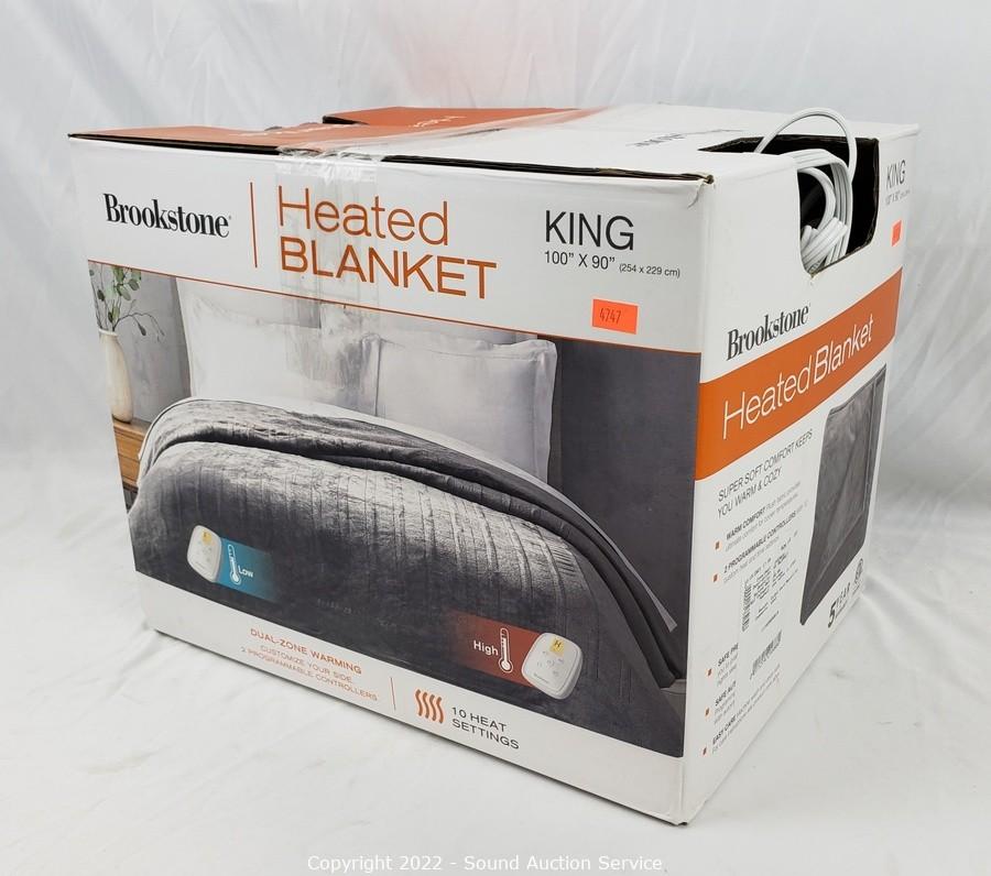 Brookstone Heated Blanket