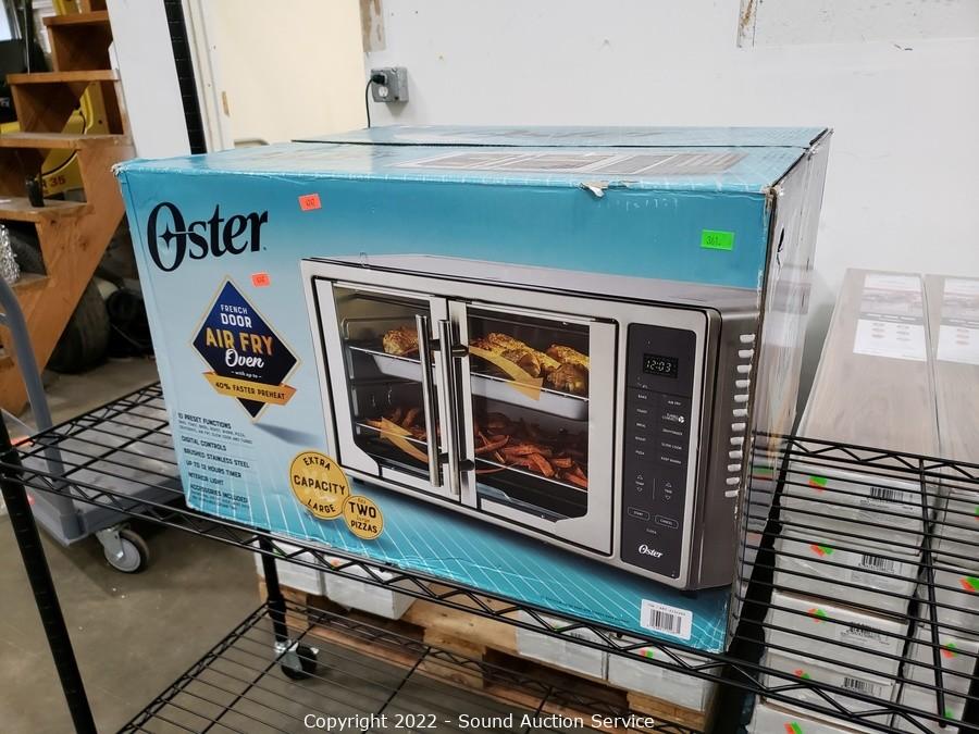 Sound Auction Service - Auction: 06/03/22 Sports Memorabilia, Furniture,  Household Online Auction ITEM: Oster XL Capacity French Door Air Fryer