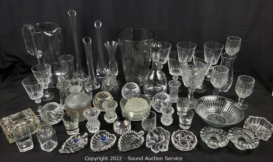 Buy Crystal Glassware For Sale At Auction