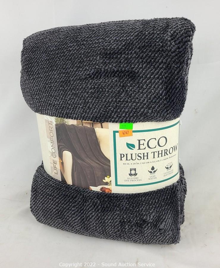 Eco discount plush throw