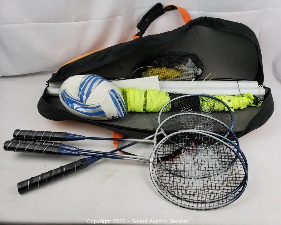 - Badminton Auction Auction Service Toft Auction: SAS ITEM: Online / 09/13/22 Volleyball Set Sound