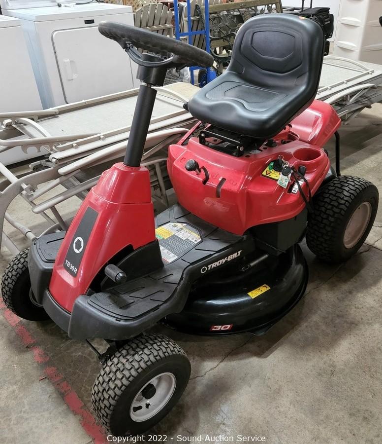 Troy bilt discount riding mower repair