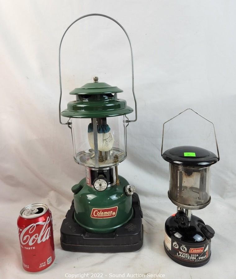 Coleman Lantern, Dual Fuel, 2-Mantle, with Carry Case