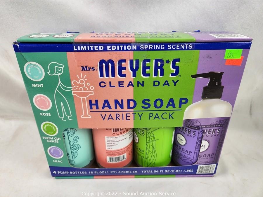 Mrs. Meyer's Clean Day Hand Soap 16 fl oz, 4-pack